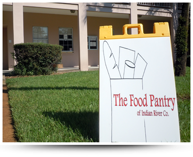The Food Pantry of Indian River Co. A-frame