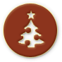 Christmas tree icon for Holidays